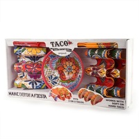 Prepara 9pc Melamine Taco Gift Box - Bowl Holder Spoon