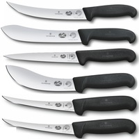 Victorinox 6pc Butcher Knife Set - 6 Piece Filleting Skinning Boning Breaking