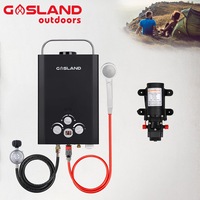 CAMPLUX Portable Gas Hot Water Heater Camping LPG Hot Water System 12V Pump RV