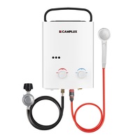 CAMPLUX Gas Water Heater 8L/Min Outdoor Camping Caravan Instant Hot Shower
