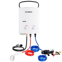 CAMPLUX Portable Gas Hot Water System Outdoor Camping Shower Caravan Instant Pump pack