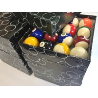 10 x Sets of Pool Balls 2 inch BULK BUY