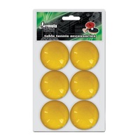 Formula Sports Table Tennis Ball Ping Pong Balls 6 Pack ORANGE