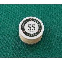 Kamui Japan Pool Snooker Billiard Cue Spin Tip Clear 14mm SUPER SOFT