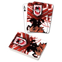 NRL ST George Illawarra Dragons Deck Playing Cards Poker Mascot Cards