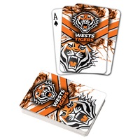 NRL Wests Tigers Deck Playing Cards Poker Mascot Cards