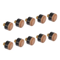 Pool Snooker Billiard Cue Tips 11mm Hard (10 x Screw in Type)