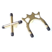 Pool Snooker Billiard Table Cue REST and SPIDER Brass Jigger Set