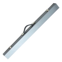 Silver Pool Snooker Billiard Cue Case