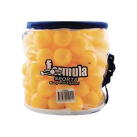 100pc Formula Sports Table Tennis/Ping Pong Balls Orange Sports 40mm 1 Star