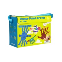 24pc Tookyland Washable Finger Paint Art Craft Kit Kids Activity Fun Play Toy 3+