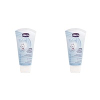 2x Chicco Nursing Baby Natural Sensation 50ml Face Cream For Dry/Sensitive Skin