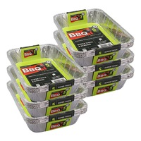 30pc Lemon & Lime 36cm Disposable Aluminium Foil BBQ/Oven Roasting/Baking Tray