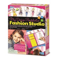 4M KidzMaker My Design Portfolio Fashion Studio Kids/Children Activity Art 5y+