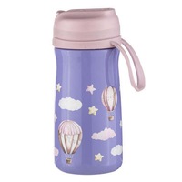 Ashdene Up In The Sky Kids 370ml Drink Bottle Stainless Steel Double Wall Flask