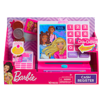Barbie Pretend Play Kids/Sound Money Realistic Cash Register Play Pretend Toy