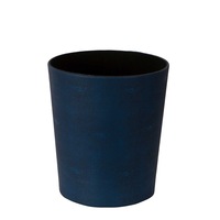 Belle Hunter Waste Trash Bin Garbage/Rubbish Storage Can Round 25x20cm Midnight