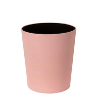 Belle Hunter Waste Trash Bin Garbage/Rubbish Storage Can Round 25x20cm Pink