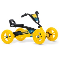 Berg Buzzy BSX Kids/Children's Pedal Bike Go Kart Ride On Toy Car Yellow 2-5y