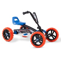 Berg Buzzy Nitro Kids/Children's Pedal Go Kart Ride On Toy Orange/Blue 2-5y
