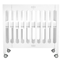 Bloom Alma Baby/Newborn/Infant Mini Urban Wood Foldable Crib Coconut White