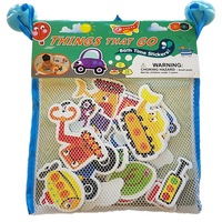 Buddy & Barney Vehicle Bath Sticker Things That Go Kids/Children Play Toy 3y+