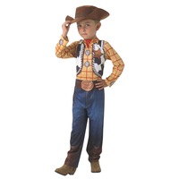 Disney Pixar Woody Opp Dress Up Party Costume Kids/Boys/Children Size 3-5
