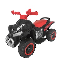 Indoor/Outdoor Black Electric Quad Bike Ride On/Motorbike/Kids/Toddler/Battery
