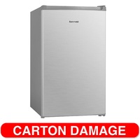 Euromaid EBF126S Bar Fridge 121L Cooler Home/Office Stainless Steel Refrigerator