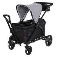 Baby Trends Expedition 2 in 1 Stroller/Pram Wagon w/Canopy Baby Evening Grey