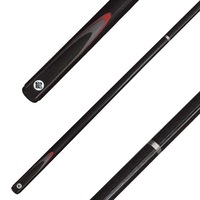 Formula Sports Plain Composite 2 Piece 57" Cue Stick Billiard/Snooker Pool BLK
