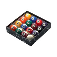Formula Sports Standard 1-15 Number Billards Pool Balls 2" Boxed Multicoloured