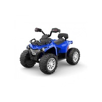 Go Skitz Rover 12v7Ah Electric Ride On Quad Bike Vehicle Toy Kids +3 Blue