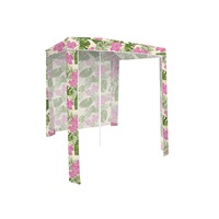 Good Vibes 180cm Hawaiian Shore Beach Cabana w/ Back Wall Outdoor Canopy Shade
