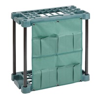 Hacienda Garden Tool Long/Short Handles Tools Organiser 60cm Rack/Holder Storage