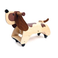 Hape Dachshund Dog Wooden Ride On Imaginative Activity Kids/Toddler Toy 12m+