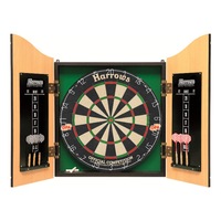 Harrows Pros Choice Combo Dart Set Sports Dartboard Kit w/ Pins Fun Game Play