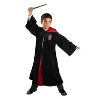Harry Potter Gryffindor Wizard Robe Deluxe Childrens Dress Up Costume Size 9+