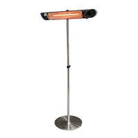 Heatstrip 2000W Patio Infrared Nano Electric Indoor/Outdoor Heater/Remote/Stand