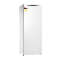 Heller 168L All Upright Deep Food/Drink Freezer Pigeon Pair 143x58cm White
