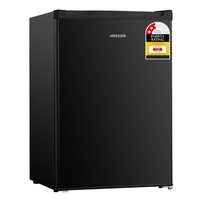 Heller 75L Electric Mini Bar Fridge Home/Office Refrigerator/Cooler/Ice Box Blk