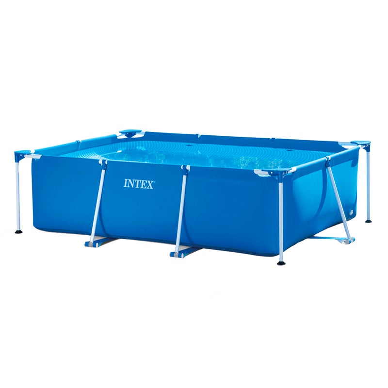 Intex 2.20x1.50m Rectangular Frame Water Play Swimming Pool Outdoor Above Ground