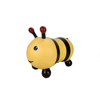 Kaper Kidz Bouncy Rider Buzzy The Bee Kids/Children Ride On Bouncer Toy 12m+