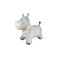 Kaper Kidz Bouncy Rider Pebbles The Hippo Kids/Children Ride On Bouncer Toy 12m+