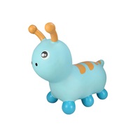 Kaper Kidz Bouncy Rider Twinkle The Caterpillar Kids Ride On Bouncer Toy 12m+