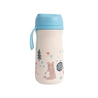 Ladelle 370ml Kids/Children Woodland Stainless Steel D/Wall Drink Water Bottle