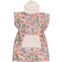 LVD Microfibre Adult/Teen Hooded Beach Absorbent Towel Poncho w/ Bag Wallflower