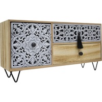 LVD Wooden Mandala 41x21cm Long Jewellery Drawer Cabinet Storage Rectangle