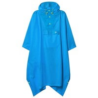 Mac In A Sac Packable Unisex Adults Poncho Waterproof Cape One Size Neon Blue