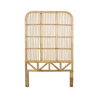 Maine & Crawford Inez 160x145cm Rattan Headboard For Queen Size Bed Natural